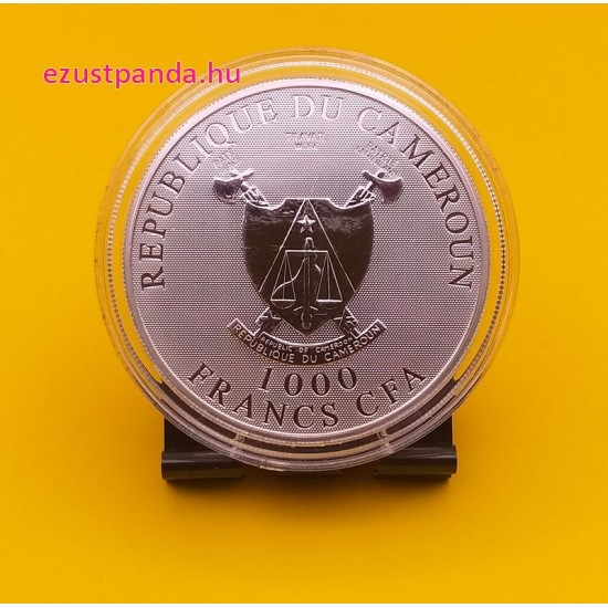 A torinói lepel 2010 proof ezüst pénzérme, hologramos  - CSAK 2010 példányban!