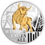 Winner Takes All - A győztes mindent visz 2025 proof ezüst pénzérme - CSAK 700 példány!
