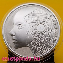 Mesterséges intelligencia 2025 Csád 1 uncia ezüst pénzérme