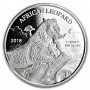 Leopárd 2018 1 uncia ezüst pénzérme Ghána 