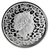 Leopárd 2018 1 uncia ezüst pénzérme Ghána Leopárd 2018 1 uncia ezüst pénzérme Ghána