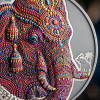 Indiai elefánt 2026 2 uncia kameruni ezüst pénzérme - CSAK 500 PÉLDÁNY!