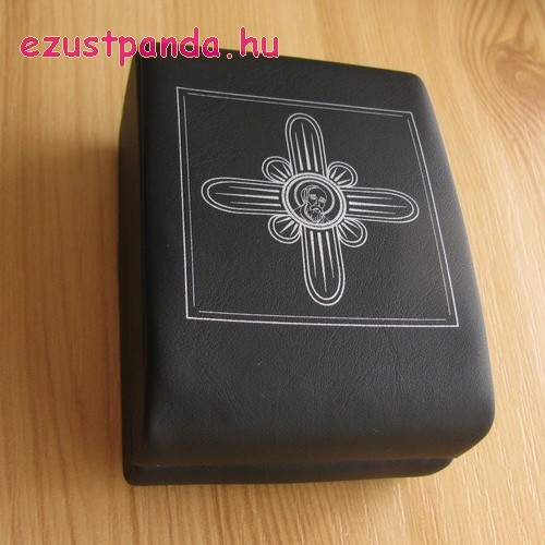 Szent János apostol - Libéria 2011 aranyozott proof ezüst pénzérme