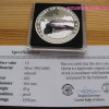 Vonatok Libéria - Royal Hudson 2011 színes proof ezüst pénzérme Vonatok Libéria - Royal Hudson 2011 színes proof ezüst pénzérme
