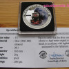 Vonatok Libéria - Transzszibériai Vasút 2011 színes proof ezüst pénzérme Vonatok Libéria - Transzszibériai Vasút 2011 színes proof ezüst pénzérme