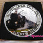 Vonatok Libéria - Monarchia KkStB 2011 színes proof ezüst pénzérme