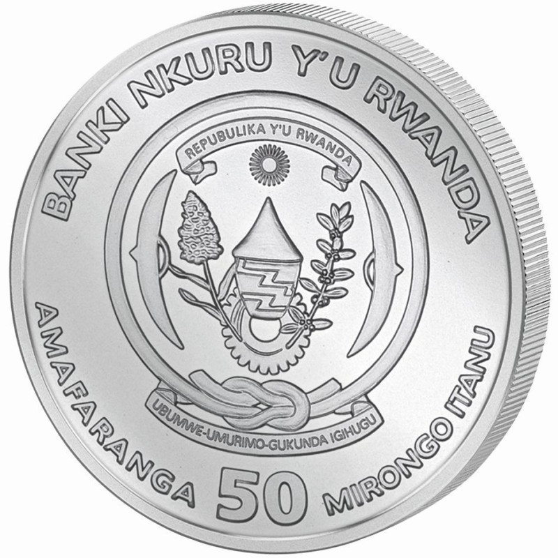 Ruanda Disznó éve 2019 1 uncia proof ezüst pénzérme Ruanda Disznó éve 2019 1 uncia proof ezüst pénzérme