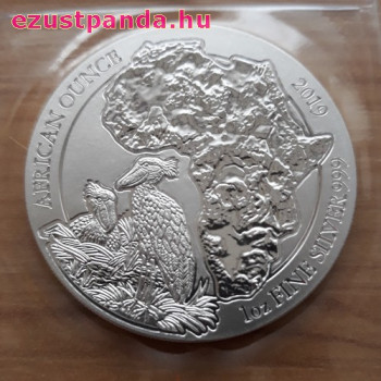 Ruanda Gödény 2019 1 uncia ezüst pénzérme