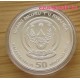 Ruanda Kafferbivaly 2015 1 uncia proof ezüst pénzérme