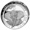 Szomália Elefánt 2021 1 uncia high-relief proof ezüst pénzérme