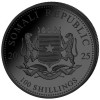 Szomália Elefánt 2025 "Fekete és Fehér" 2x1 uncia ruténiummal bevont ezüst érmeszett Szomália Elefánt 2025 "Fekete és Fehér" 2x1 uncia ruténiummal bevont ezüst érmeszett