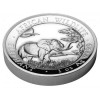 Szomália Elefánt 2019 1 uncia high-relief proof ezüst pénzérme
