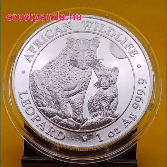 Szomália Leopárd 2024 1 uncia ezüst pénzérme Szomália Leopárd 2024 1 uncia ezüst pénzérme