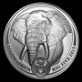 Big Five - Az Öt Nagy - Elefánt 2019 1 uncia ezüst érme Dél-Afrika