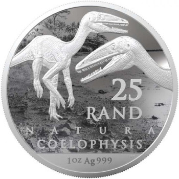 Dinoszaurusz - Coelophysis 2020 1 uncia ezüst pénzérme