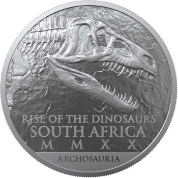 Dinoszaurusz - Coelophysis 2020 1 uncia ezüst pénzérme