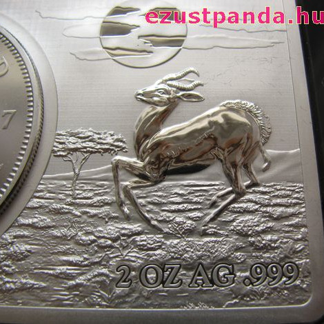 Krugerrand 2017 3 uncia ezüst szett 