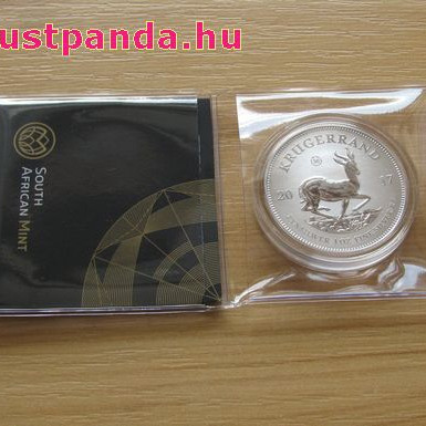 Krugerrand 2017 1 uncia ezüst érme jubileumi kiadás