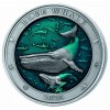Kék bálna 2020 3 uncia ezüst pénzérme Barbados