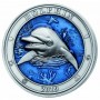 Delfin 2018 3 uncia ezüst pénzérme Barbados