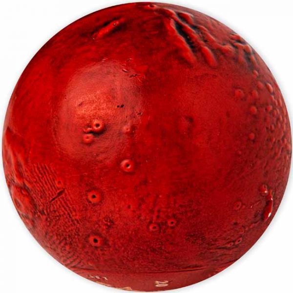 Mars 2021 1 uncia gömbölyű, színes ezüst pénzérme Barbados