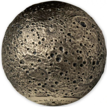 Merkúr 2022 1 uncia gömbölyű, színes ezüst pénzérme Barbados