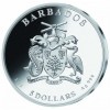 Az első ember a Holdon 1969-2019 1 uncia proof ezüst pénzérme Barbados