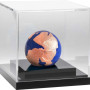 Pangea 2022 3 uncia gömbölyű, színes ezüst pénzérme Barbados - CSAK 999 PÉLDÁNYBAN!