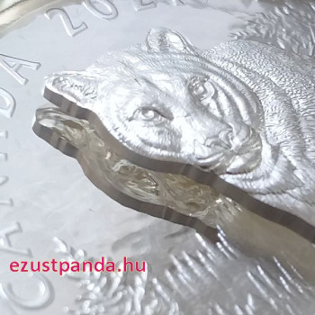 Puma 2021 105,6 gramm kanadai proof ezüst pénzérme - KÉTRÉTEGŰ VERET!