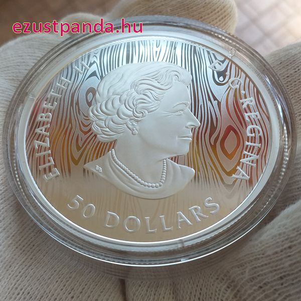 Puma 2021 105,6 gramm kanadai proof ezüst pénzérme - KÉTRÉTEGŰ VERET! Puma 2021 105,6 gramm kanadai proof ezüst pénzérme - KÉTRÉTEGŰ VERET!