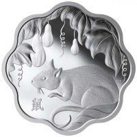 Kanada - Lunar Lotus ezüst sorozat