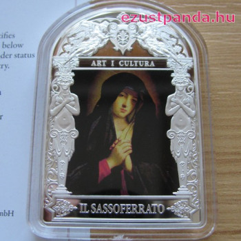 Reneszánsz Madonnák - Il Sassoferrato 2014 50g proof ezüst pénzérme