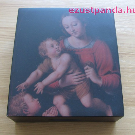 Reneszánsz Madonnák - Lorenzo Lotto 2014 50g proof ezüst pénzérme