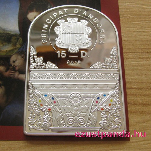 Reneszánsz Madonnák - Lorenzo Lotto 2014 50g proof ezüst pénzérme