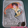 A Világ festői: Renoir - Andorra 2008 színes ezüst pénzérme A Világ festői: Renoir - Andorra 2008 színes ezüst pénzérme