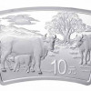 Lunar Bivaly éve 2021 30 gramm 10 yuan proof ezüst érme Lunar Bivaly éve 2021 30 gramm 10 yuan proof ezüst érme