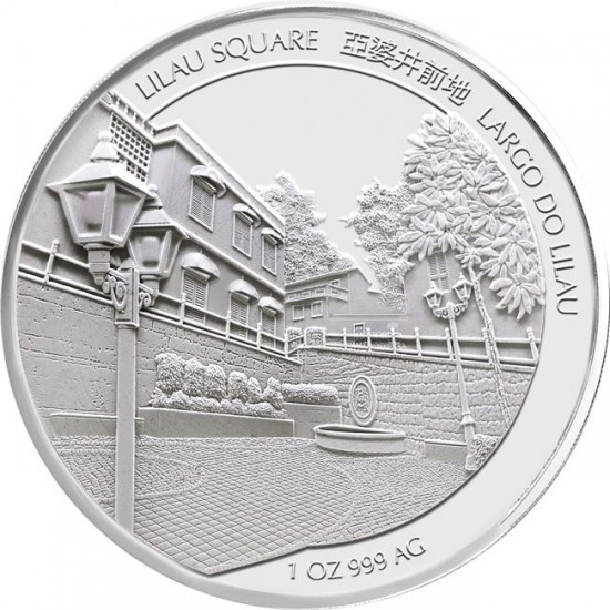 Makaó Kígyó éve 2025 1 uncia proof ezüst pénzérme