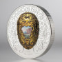 Fabergé tojás "Nagy Péter cár" 2026 Liechtenstein 2 uncia ezüst pénzérme mongol névértékkel