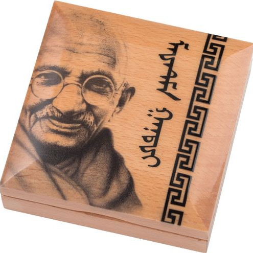 Mahatma Gandhi 2020 1 uncia proof ezüst pénzérme