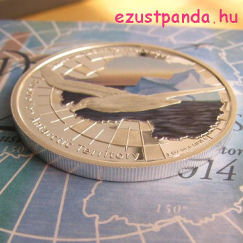 Antarktisz - Albatrosz 2014 1 uncia proof ezüst pénzérme