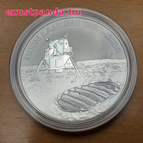 Apollo 11 2019 1 uncia ausztrál ezüst pénzérme 