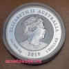 Apollo 11 2019 1 uncia ausztrál ezüst pénzérme 