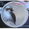 Bush Babies2 - Kookaburra fióka 2012 1/2 uncia színes ezüst pénzérme