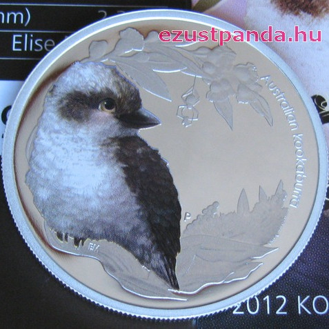 Bush Babies2 - Kookaburra fióka 2012 1/2 uncia színes ezüst pénzérme Bush Babies2 - Kookaburra fióka 2012 1/2 uncia színes ezüst pénzérme