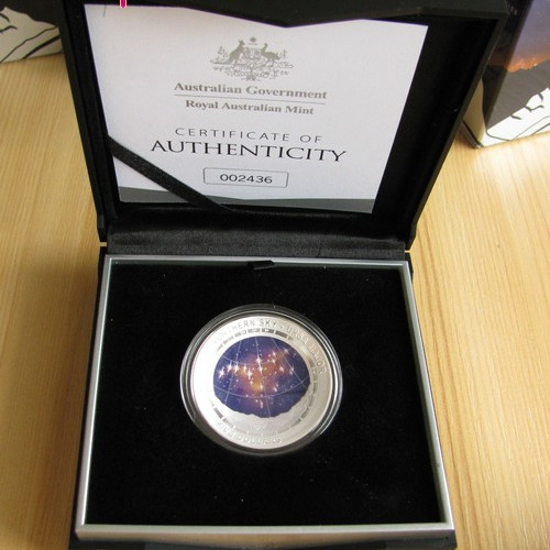 Ursa Major (Nagy Medve csillagkép) 2016 ausztrál proof ezüst pénzérme Ursa Major (Nagy Medve csillagkép) 2016 ausztrál proof ezüst pénzérme