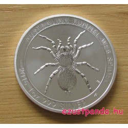 Tölcsérhálós pók 2015 1 uncia ezüst pénzérme