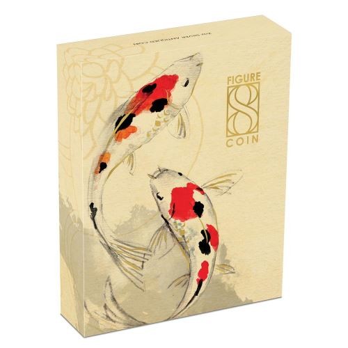 Koi 8 - Koi pontyok 2019 2 uncia ezüst pénzérme