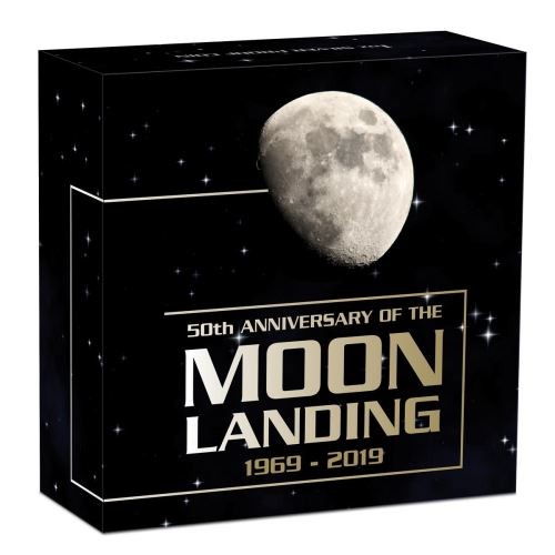 Apollo 11 Perth Mint 2019 1 uncia ausztrál proof ezüst pénzérme 