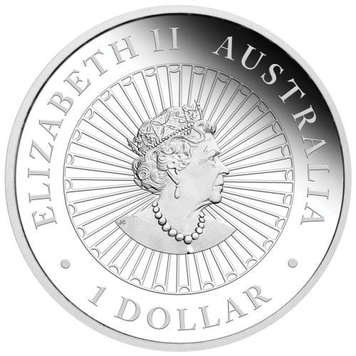 Ausztrália 2022 1 uncia proof ezüst pénzérme - lepidolit intarziával! Ausztrália 2022 1 uncia proof ezüst pénzérme - lepidolit intarziával!