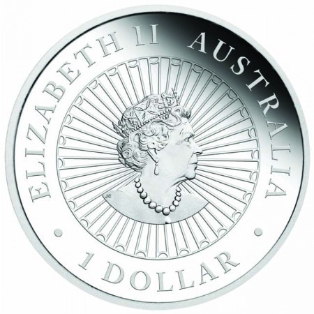 Opál "Disznó éve" 2019 1 uncia proof ezüst pénzérme